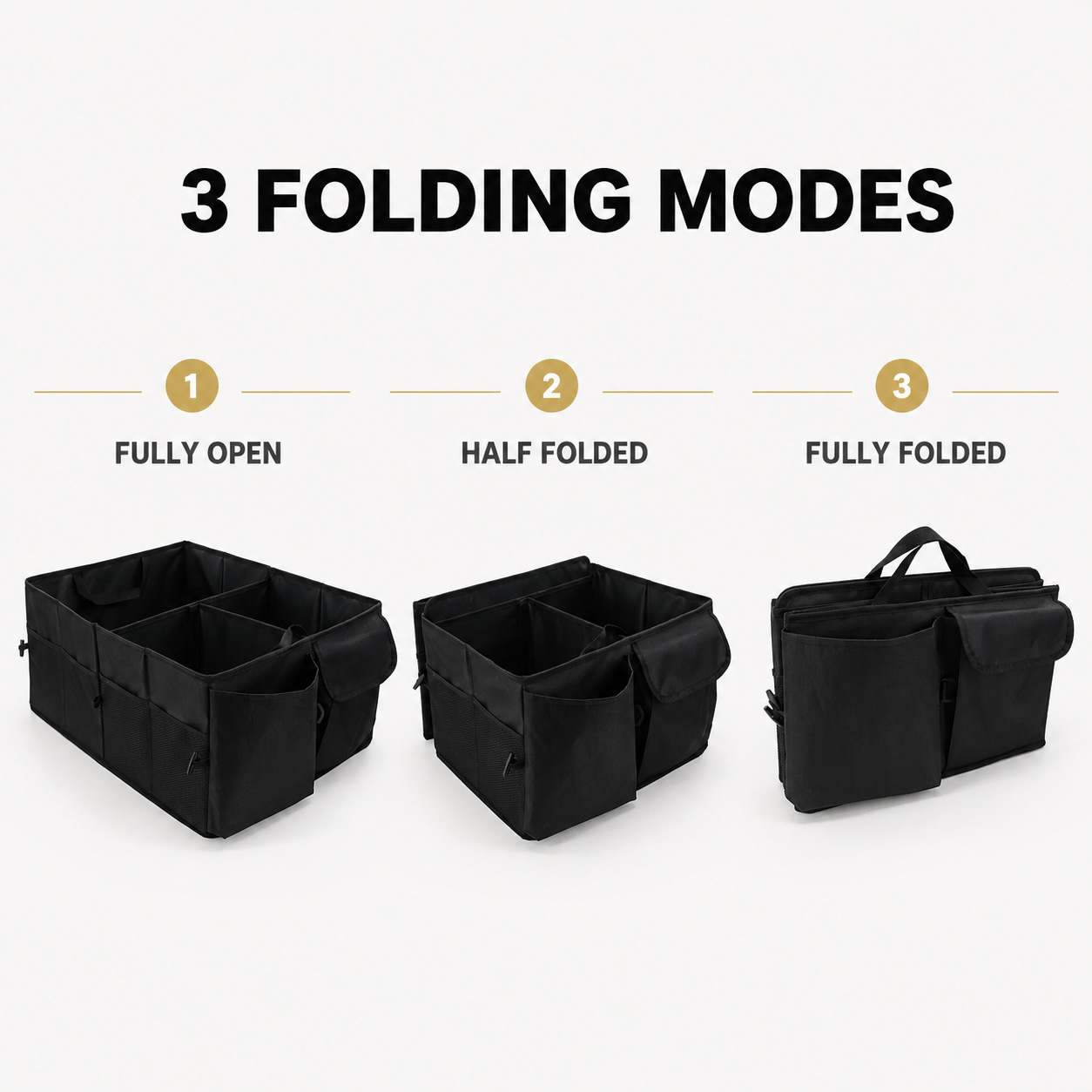 68L Foldable Car Trunk Organizer - Image 7