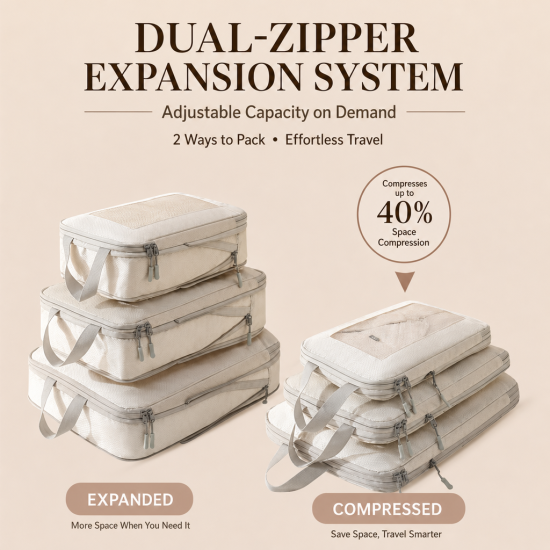 Mesh Compression Packing Cube Set - Image 2