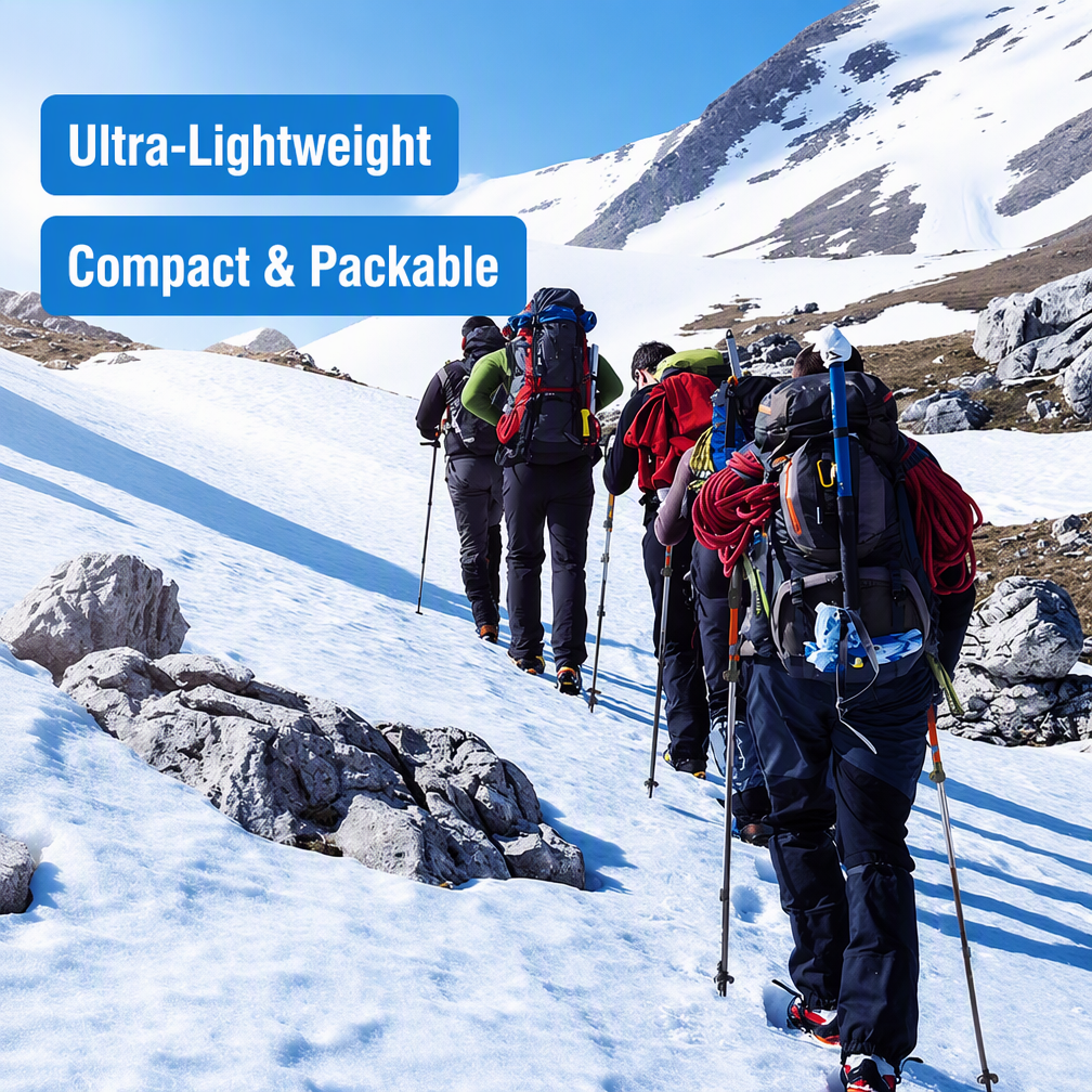 Professional Folding Aluminum Trekking Poles – Pair - Image 3