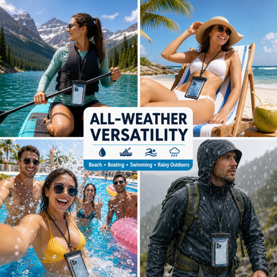 IPX8 Touchscreen Waterproof Phone Pouch - Image 5