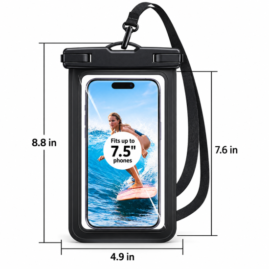 IPX8 Touchscreen Waterproof Phone Pouch - Image 6