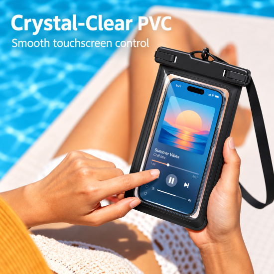 IPX8 Touchscreen Waterproof Phone Pouch - Image 4