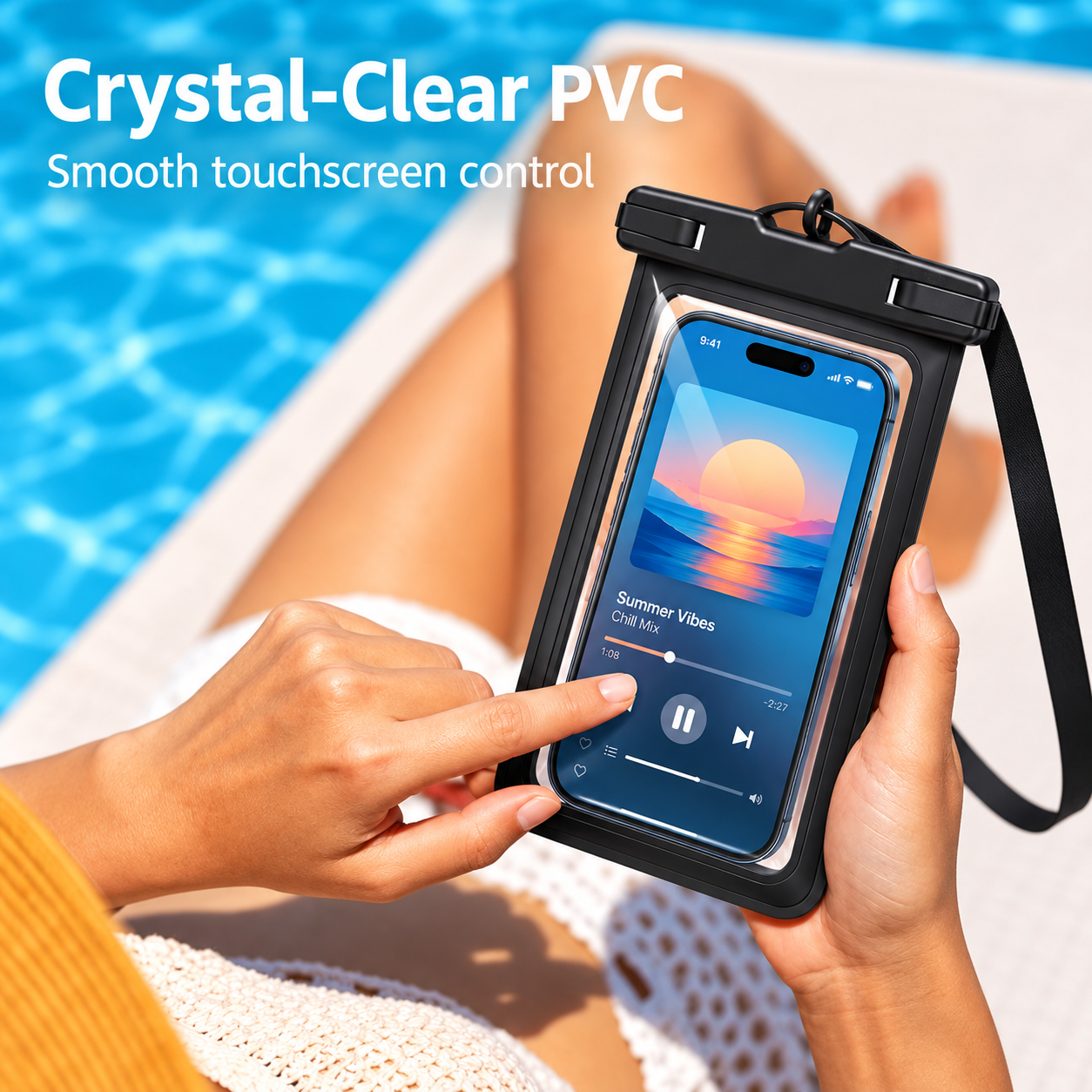 IPX8 Touchscreen Waterproof Phone Pouch - Image 4